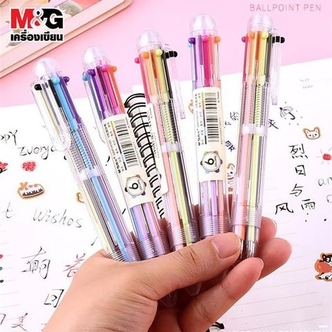  Bút bi 6 màu 0.7 ABPV610(36/1080) 