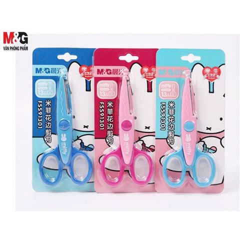  Kéo mỹ thuật răng cưa M&G FSS9130sản phẩm chính hãng (Giao màu ngẫu nhiên ạ) 