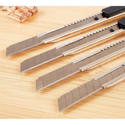  Dao rọc giấy vỏ inox Baoke 9mm sản phẩm chính hãng 