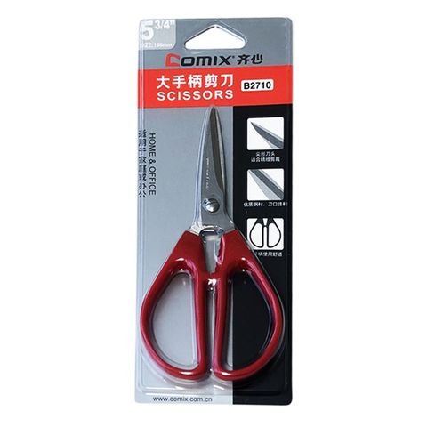  Kéo văn phòng Comix 146mm/170mm/172mm/180mm/210mm sản phẩm chính hãng batos (Giao màu ngẫu nhiên ạ) 