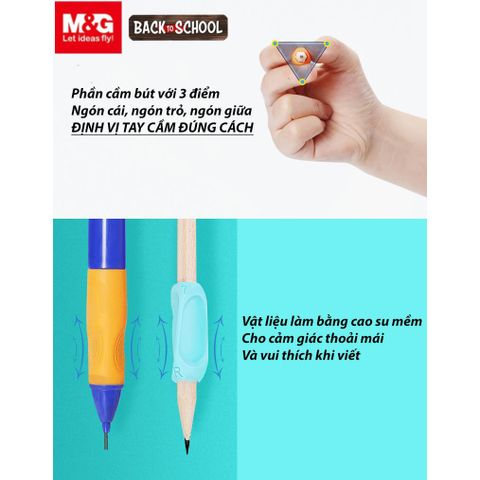  Vỉ bút chì kèm ruột 1.1mm M&G HAMP0688 (Giao màu ngẫu nhiên ạ) sản phẩm chính hãng 