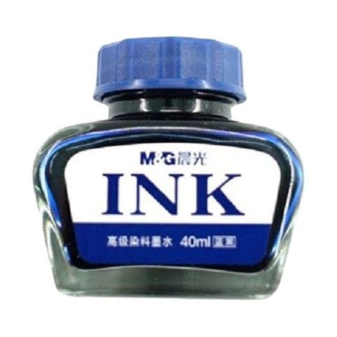  Lọ Mực bút máy màu xanh đen 40ml AICW8917B Sản phẩm chính hãng 