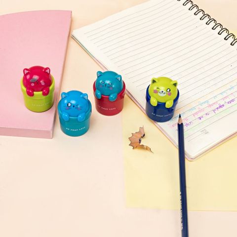  Gọt chì hình con So Many Cats sản phẩm chính hãng (Giao màu ngẫu nhiên ạ) (Chiếc) 