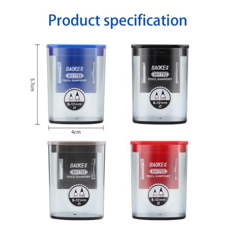  Gọt Chì Cao Cấp Baoke, Siêu bền , Tiện lợi khi sử dụng, 2 đầu got nhọn và gọt tròn sản phẩm chính hãng 