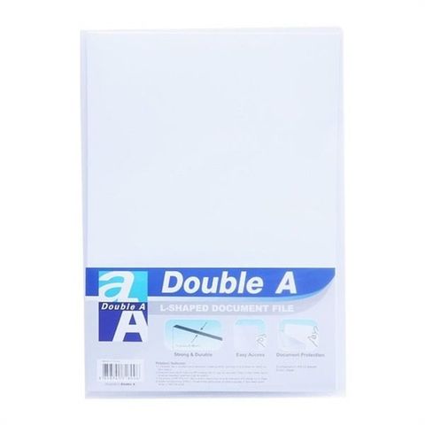  Tập 12 Chiếc File hở 2 cạnh Double A A4 E355 sản phẩm chính hãng 