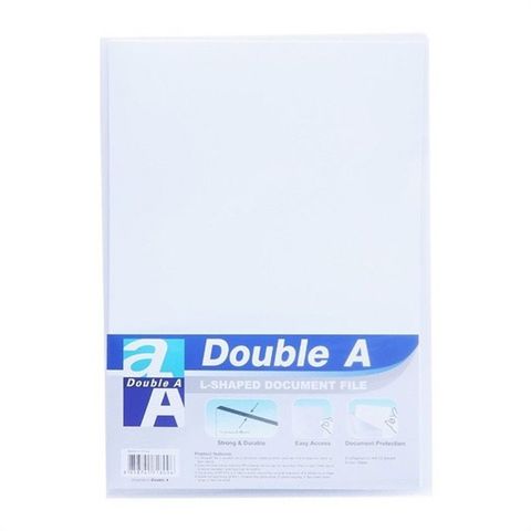  Tập 12 Chiếc File hở 2 cạnh Double A A4 E355 sản phẩm chính hãng 