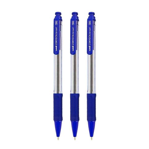  Bút bi bấm 0.7mm Hàng chính hãng Uniball Thương hiệu nhật bản SN-10 - Blue (xanh biển) (Chiếc) 