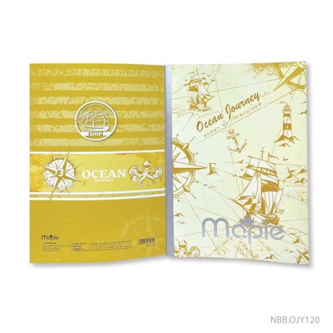  Vở kẻ ngang Maple ĐL60gsm/80gsm - Ocean Journey - 80/20 trang sản phẩm chính hãng (Giao màu ngẫu nhiên ạ) 