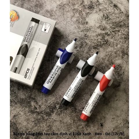  Bút dạ bảng Eras E058 (12/432/864) - Xanh/Đỏ/Đen sản phẩm chính hãng 