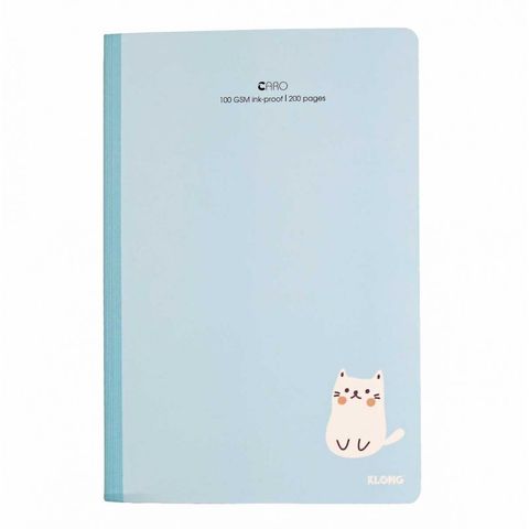  Vở caro B5 200 trang may dán gáy Klong836 sản phẩm chính hãng 