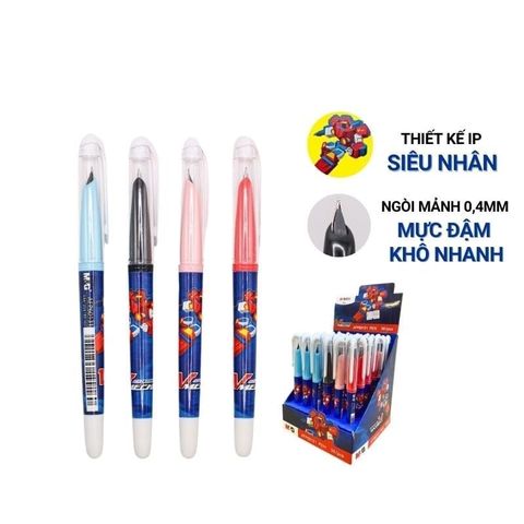  Bút máy in hình siêu nhân AFP60131sản phẩm chính hãng (Giao màu ngẫu nhiên ạ) 