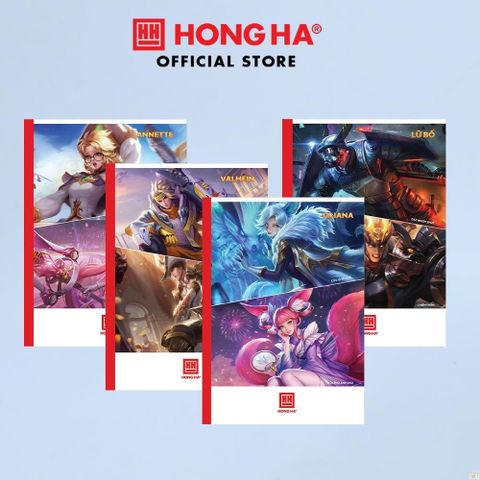  Vở kẻ ngang dán gáy ĐL70gsm Hồng Hà sản phẩm chính hãng(Giao màu ngẫu nhiên ạ) - 120 trang (Quyển) 