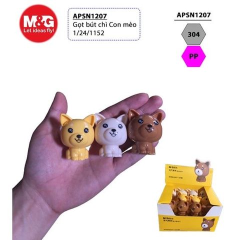  Gọt chì hình đầu thỏ/cà rốt/gấu/bò/chó APSN1205 sản phẩm chính hãng (Giao màu ngẫu nhiên ạ) 
