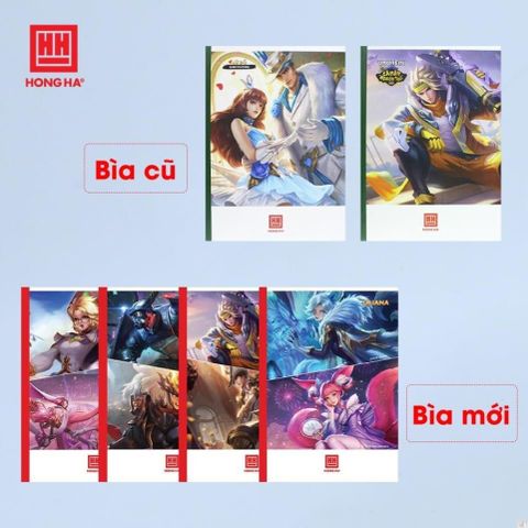  Vở kẻ ngang dán gáy ĐL70gsm Hồng Hà sản phẩm chính hãng(Giao màu ngẫu nhiên ạ) - 120 trang (Quyển) 