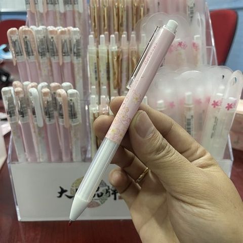  Bút gel bấm 0.5mm Hoa anh đào M&G AGPH2610 Hàng chính hãng (Giao màu ngẫu nhiên ạ) 