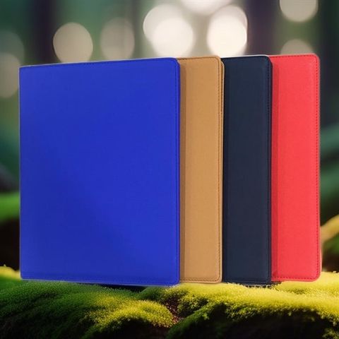  Trình ký đôi A4 da xước Hải Long Modern Đỏ/Nâu/Đen/Xanh có thể lưu giữ được tối đa 100 tờ giấy A4 