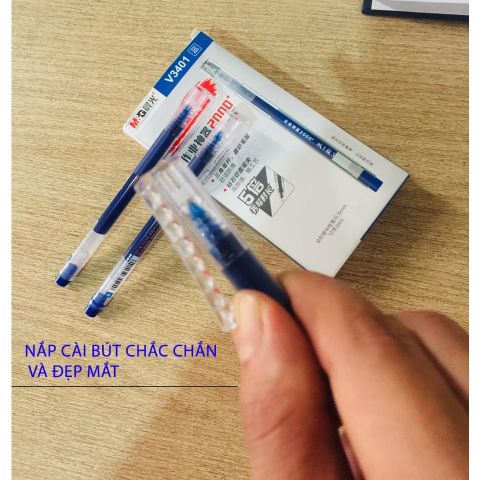  Bút nước siêu nhiều mực 0.5mm M&G AGPV340- Đen/Xanh sản phẩm chính hãng (Chiếc) 