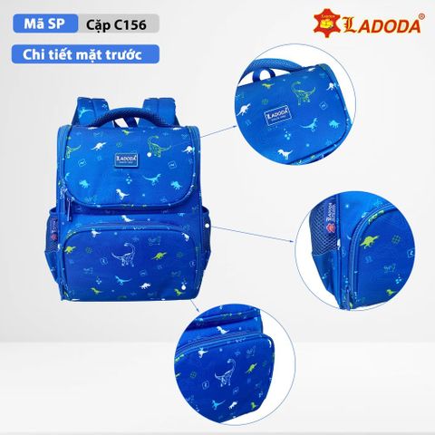  Ba lô trẻ em Kích thước 33x26x13cm hàng chính hãng Ladoda sản xuất tại việt nam 