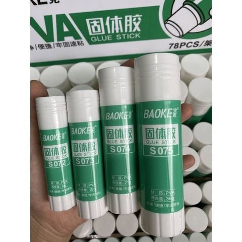  Hồ khô Baoke dán chắc chắn nhiều chất liệu khác nhau như giấy, vải, ảnh, xốp sản phẩm chính hãng 