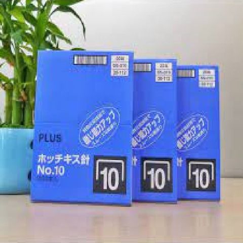  Đạn ghim bấm số 10 Plus 30.112VN hộp nhỏ 