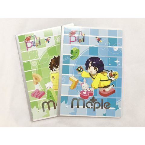  Vở ô ly ĐL100gsm Maple - Pupil - 48 trang  sản phẩm chính hãng (Giao màu ngẫu nhiên ạ) 