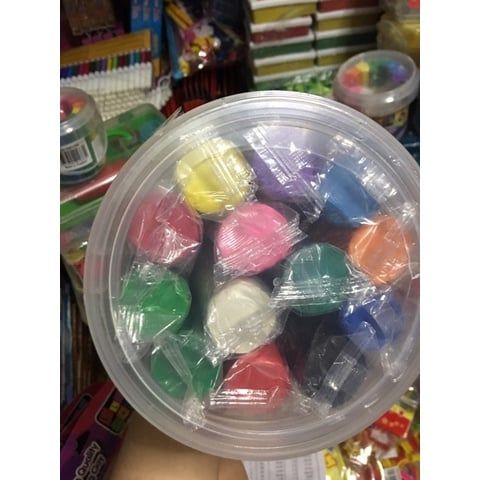  Xô đất nặn 12 màu 200g + 2 khuôn hình Playtime 008-2SM12200 sản phẩm chính hãng 