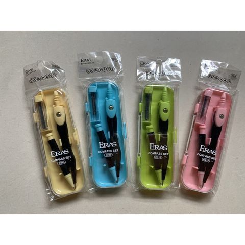  Compa chì kim, Compa học sinh Eras E219 sản phẩm chính hãng (Giao màu ngẫu nhiên ạ) 
