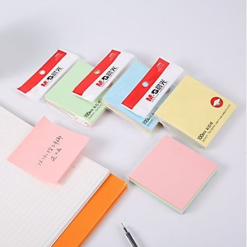  Giấy nhớ màu 3x3 M&G YS-10 (100 tờ /tập) sản phẩm chính hãng (Tập) 