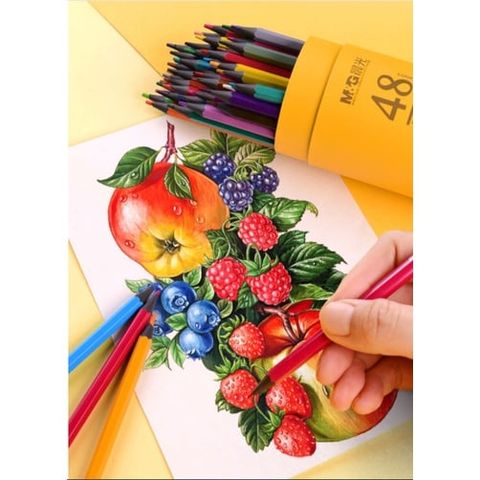  Bút chì gỗ màu 12 màu có thể tẩy xóa được AWPQ0506 sản phẩm chính hãng 