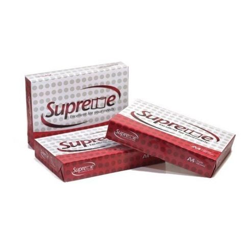  Giấy Thái đỏ Supreme - A4 ĐL70/80gsm (5 reams/thùng) (5/300) (Ream) 