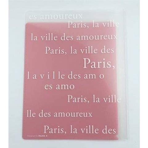  Bìa hồ sơ 8 ngăn A4 thiết kế kiểu Paris Double A DACA01hàng chính hãng 