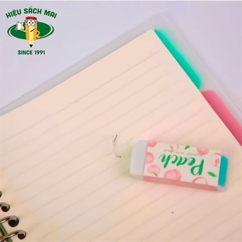  Tẩy chì thơm in hình quả đào AXPN0793 sản phẩm chính hãng 