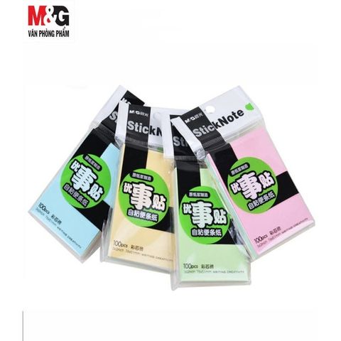  Tập Giấy nhớ màu 3x2 (76x51mm) YS-09 (100 tờ /tập) sản phẩm chính hãng (Tập) 