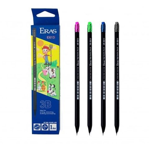  Bút chì 3B Eras E613 sản phẩm chính hãng 