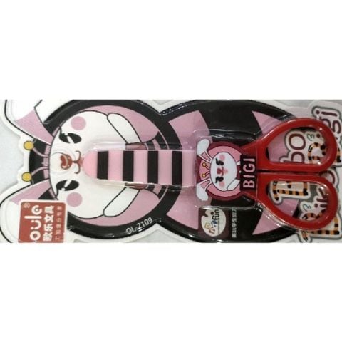  Kéo học sinh có nắp đậy Oule - OL-2109 sản phẩm chính hãng (Giao màu ngẫu nhiên ạ) 