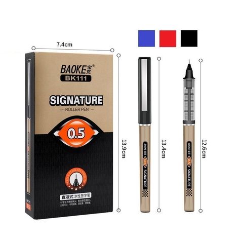  Bút Nước Đầu Kim 0.5mm Roller Pen Baoke Bk11sản phẩm chính hãng 