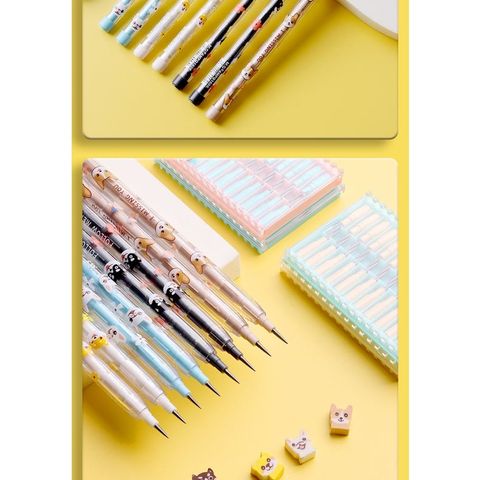  Bút chì khúc có gôm hình trên đầu AMPQ1606 sản phẩm chính hãng (Giao màu ngẫu nhiên ạ) 