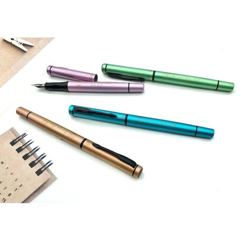  Bút mài thầy Ánh - SH08(Giao màu ngẫu nhiên ạ) - Ngòi S mềm (Hàng chính hãng) 