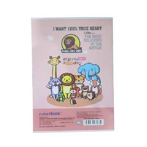  Vở ô ly ĐL100gsm Thảo Cầm Viên 80 trang DK-SV488 sản phẩm chính hãng(Giao bìa màu ngẫu nhiên ạ) 