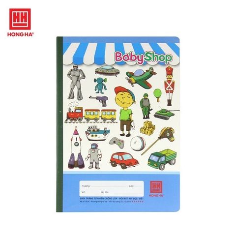  Vở ô ly Hồng Hà ĐL100gsm - 48 trang Baby shop sản phẩm chính hãng(Giao màu ngẫu nhiên ạ) (Quyển) 