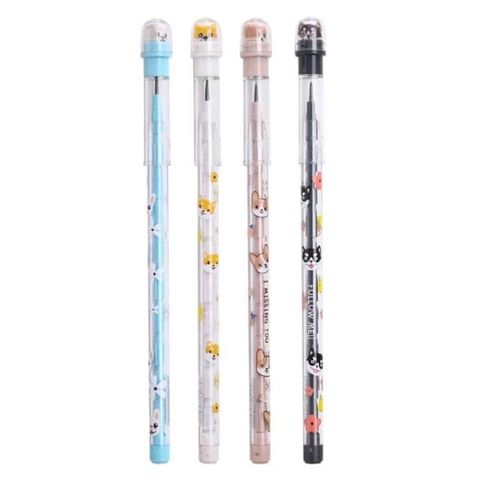  Bút chì khúc có gôm hình trên đầu AMPQ1606 sản phẩm chính hãng (Giao màu ngẫu nhiên ạ) 