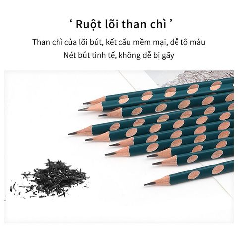  Bút Chì Gỗ Định Vị Hb Thân Nhiều Màu Baoke Pl1703 (30/360) 