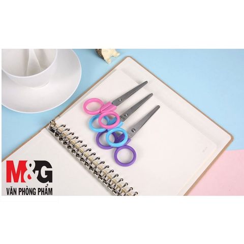  Kéo học sinh có nắp đậy 12cm FSS91303 Hàng chính hãng  (Giao màu ngẫu nhiên ạ) 