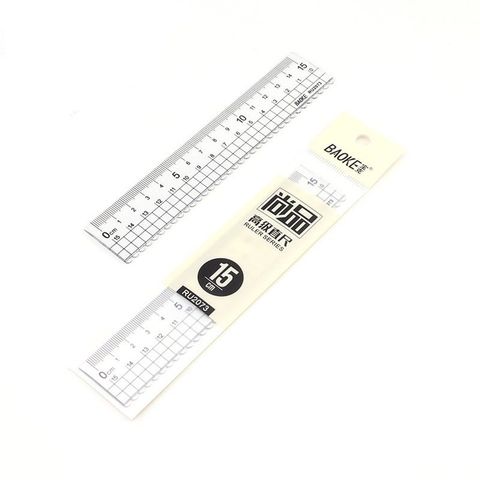  Thước kẻ 15cm Baoke RU2073 sản phẩm chính hãng 