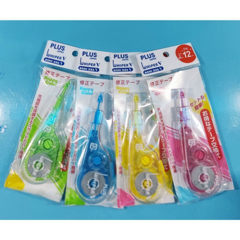  Bút xóa băng Plus to 12m WH105T sản phẩm chính hãng (Giao màu ngẫu nhiên ạ) 