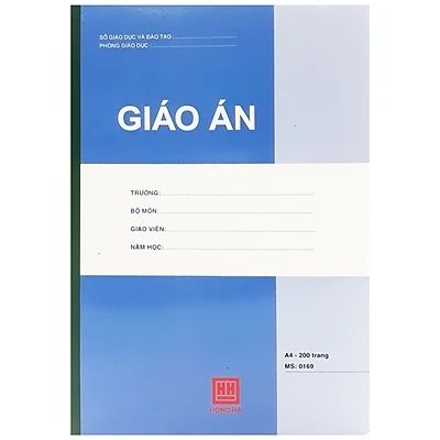  Sổ Giáo Án A4 200 Trang Hồng Hà 0169 - Sổ kẻ ngang sản phẩm chính hãng 