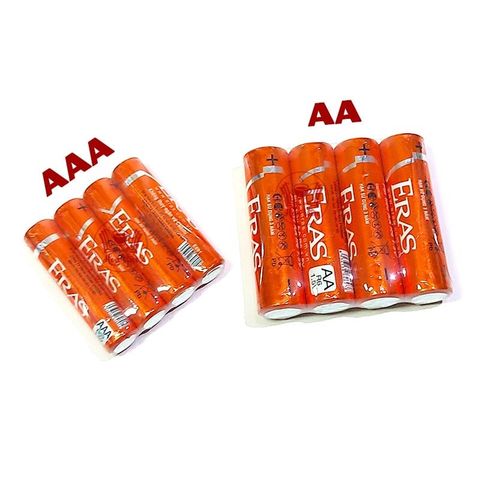  Vỉ Pin tiểu AAA Eras E69(Vỉ 4 viên) hàng chính hãng 