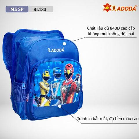 Ba lô đi học tiểu học nam nữ cấp thương hiệu Ladoda (Kích thước 36x28x11cm) Hàng chính hãng 