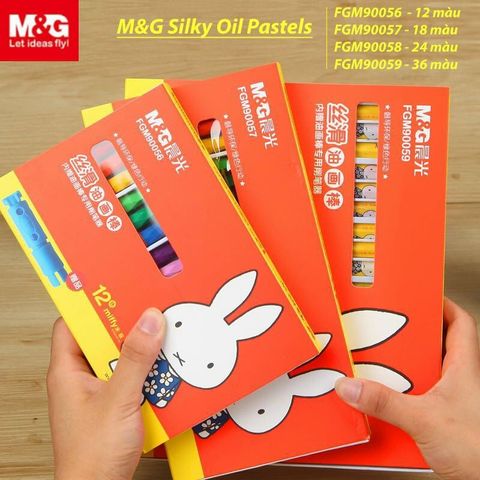  Sáp khô 12/18/24/36 màu Miffi FGM900 sản phẩm chính hãng 