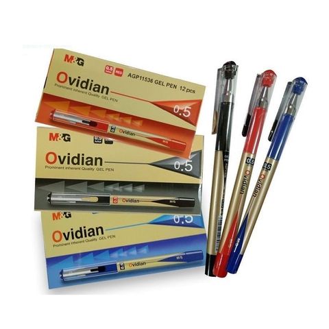  Bút nước xanh/đen/đỏ 0.5 AGP11536 (Hàng chính hãng) (12/144/1728) 